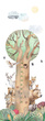 Tapeta Mural CW6060-1 Woodland Friends Measure