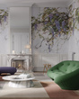 Fototapeta artystyczna Pastorale zwisające kwiaty wisteria