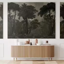 Fototapeta Wallart Hood Dark Drzewa