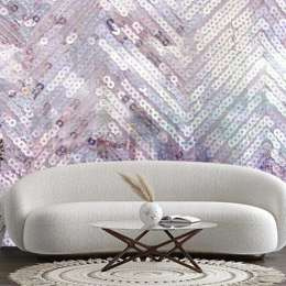 Fototapeta Cekiny Róż Srebro