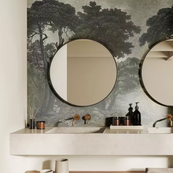 Fototapeta Wallart Hood Dark Drzewa