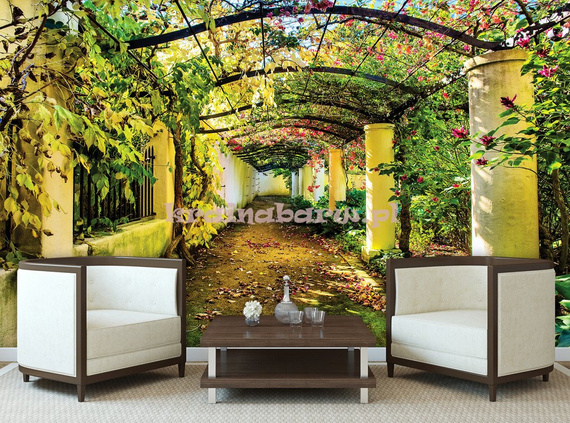 Fototapeta 2296 OGRÓD  PERGOLA