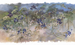 Fototapeta artystyczna Blumarine kwiaty