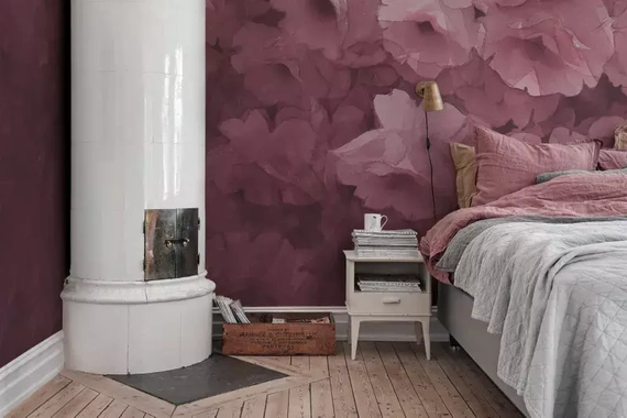 Fototapeta Harmony, Fuchsia