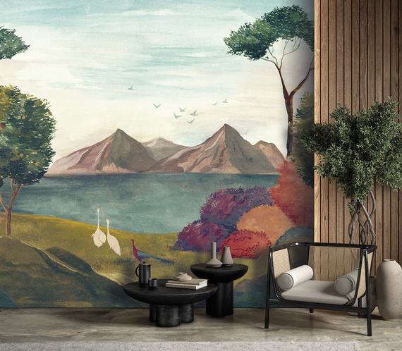 Tapeta Mural DW2037 Oriental Landscape