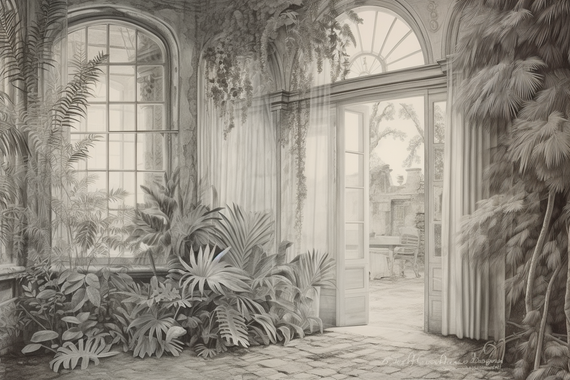 Tapeta Artystyczna Constructeur Patio CP107