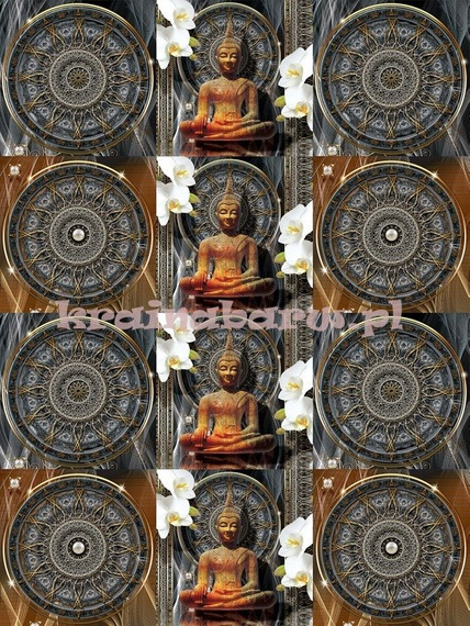 Naklejki na ścianę KAFELKI BUDDA SPN229