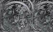 Fototapeta artystyczna Notte kwiaty abstrakcja