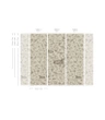 Tapeta Artystyczna Vintage botanic light brown