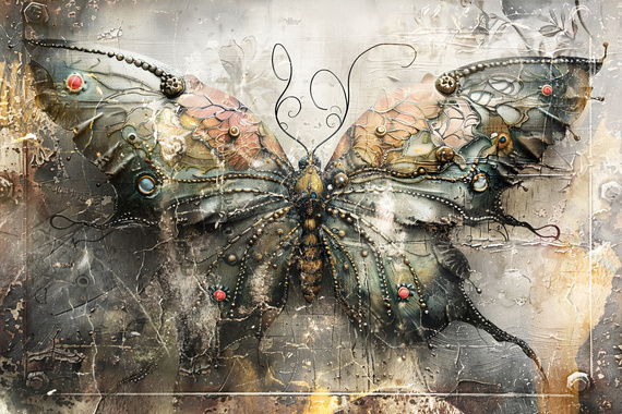 Fototapeta Artystyczna Rajski Motyl 15
