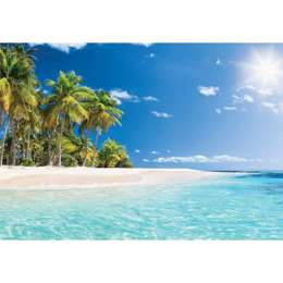 Fototapeta 13990 - Krajobraz Plaża Karaiby Rajska Wyspa