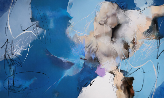 Fototapeta Pocałunek Bacio Blue