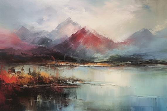 Tapeta Artystyczna Montagne et Ciel Paysage MP104