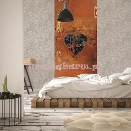 Fototapeta mural Blaszane Serce Grunge