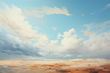 Tapeta Artystyczna Montagne et Ciel Sec MS104