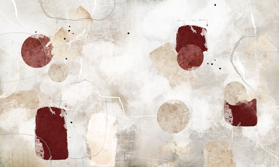 Tapeta artystyczna Wallart Roho abstrakcja