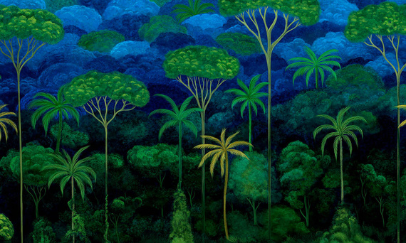  Mural Arte Ciel Tropical 97650